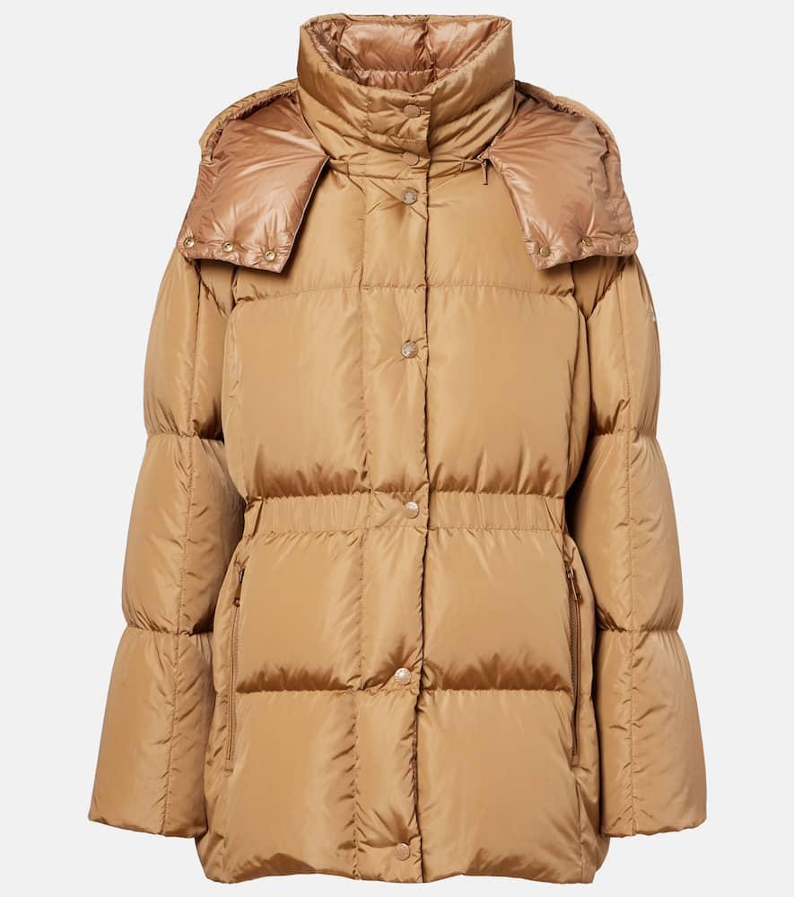 moncler agneux quilted down jacket