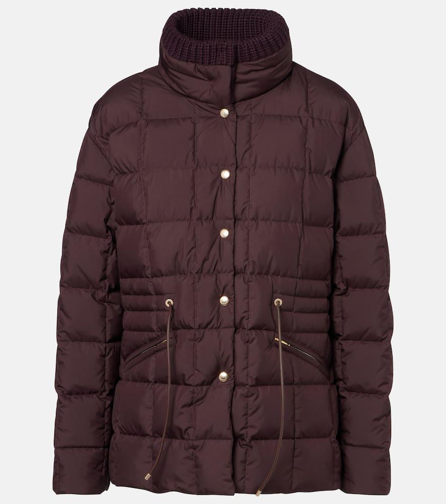 moncler antigone quilted down jacket