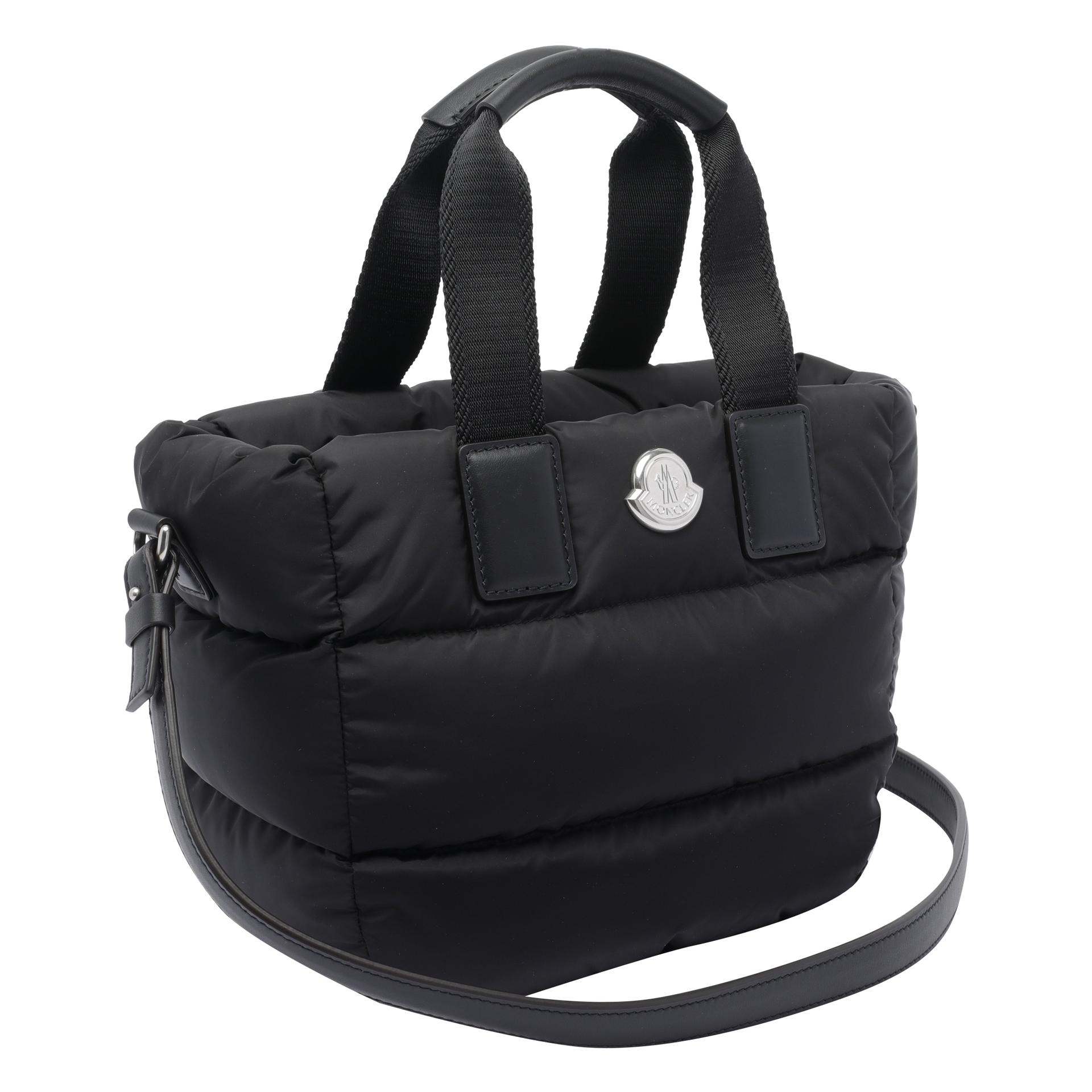 moncler bags black polyamide down feather - women