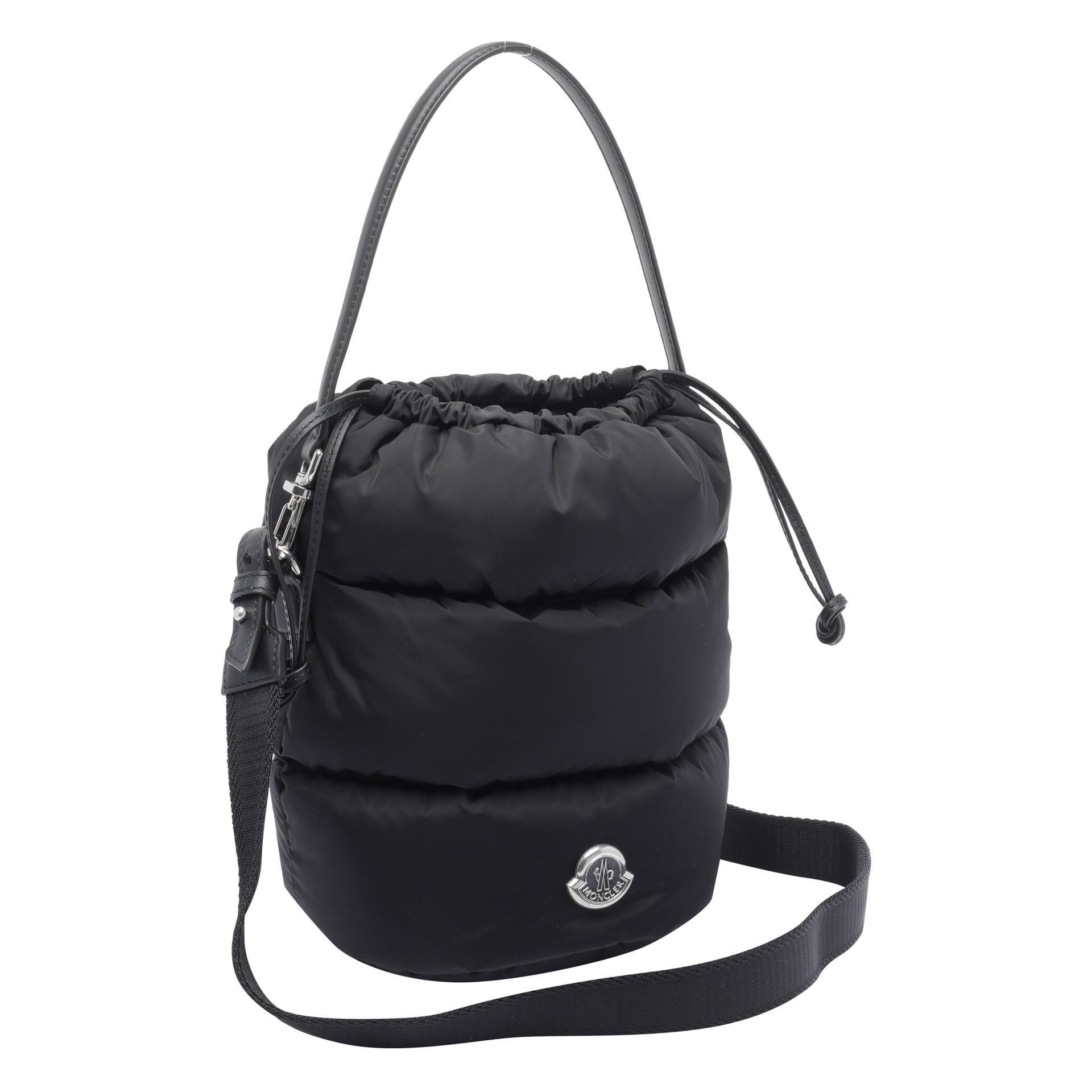 moncler bags black polyamide down feather - women