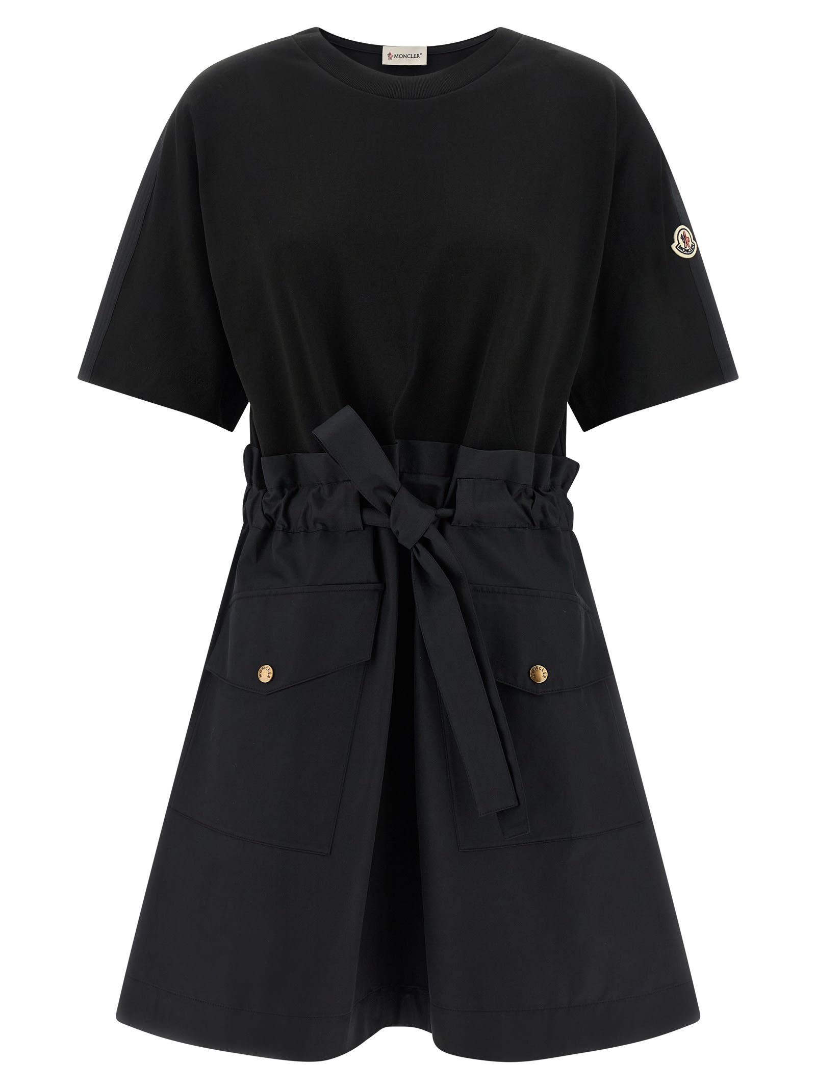 moncler belt dress