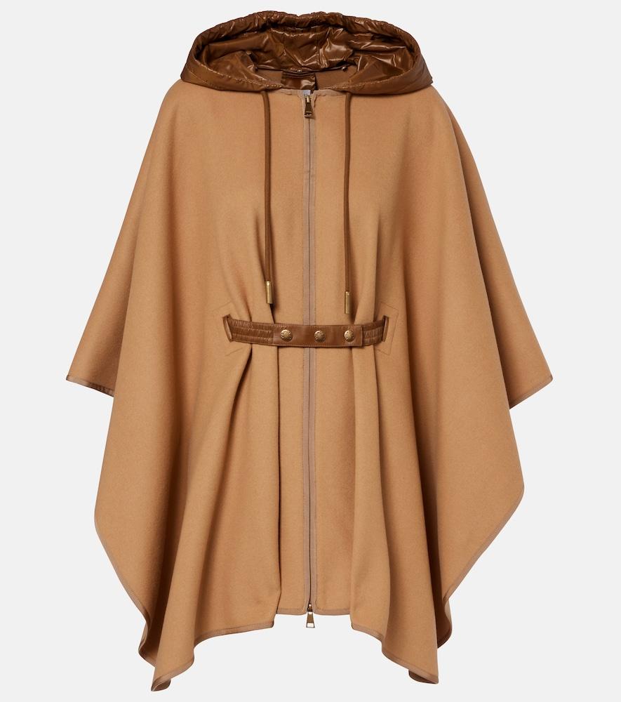 moncler belted wool
