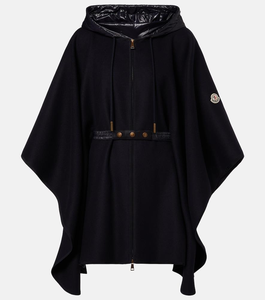 moncler belted wool
