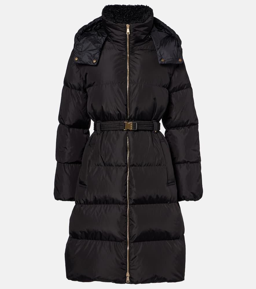 moncler briant hooded down coat