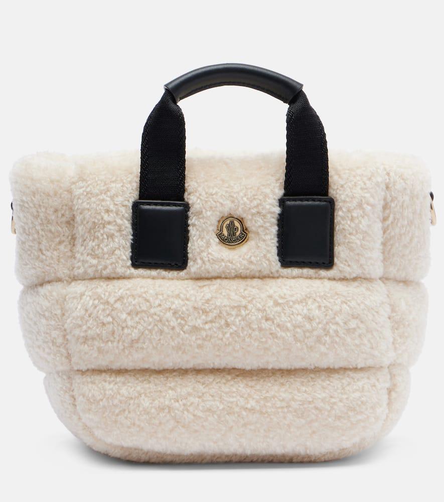 moncler caradoc mini teddy tote bag