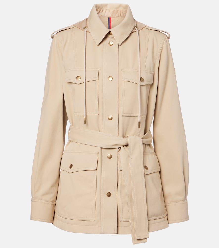 moncler centaurea belted field jacket