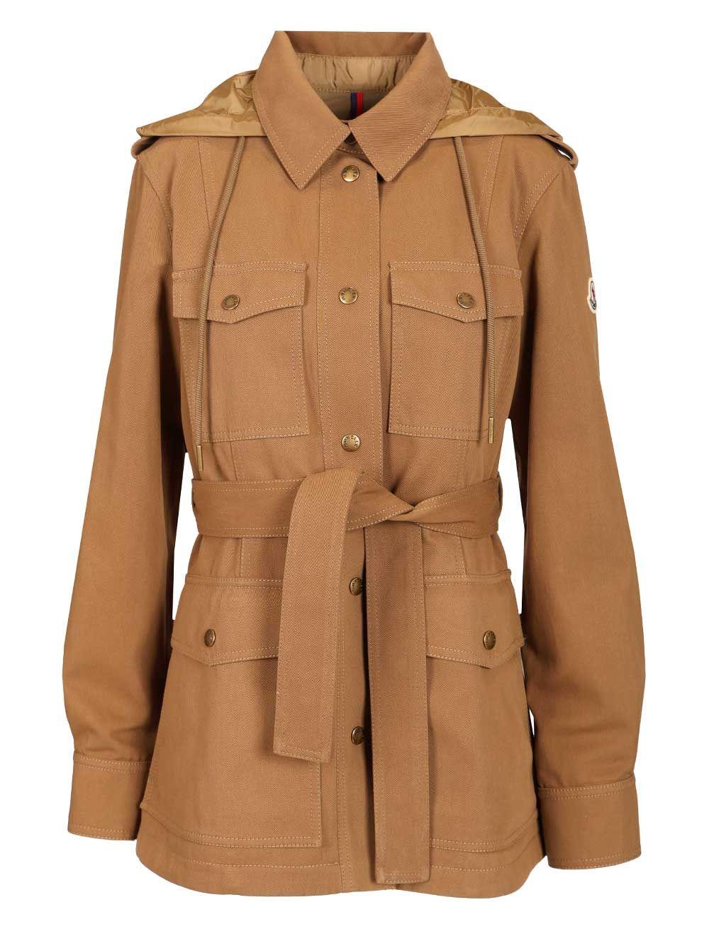 moncler centaurea field jacket beige - women