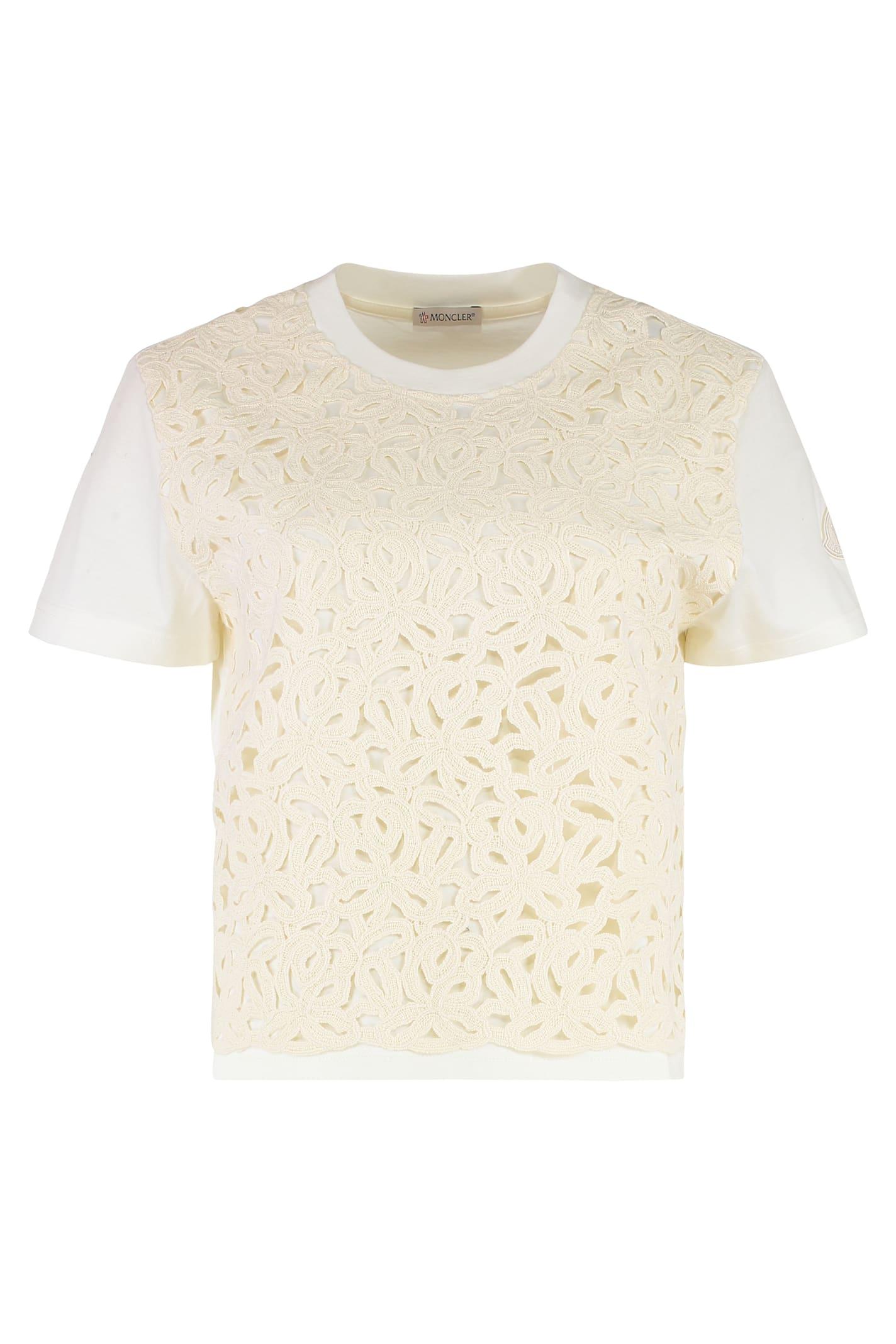 moncler cotton crew-neck t-shirt