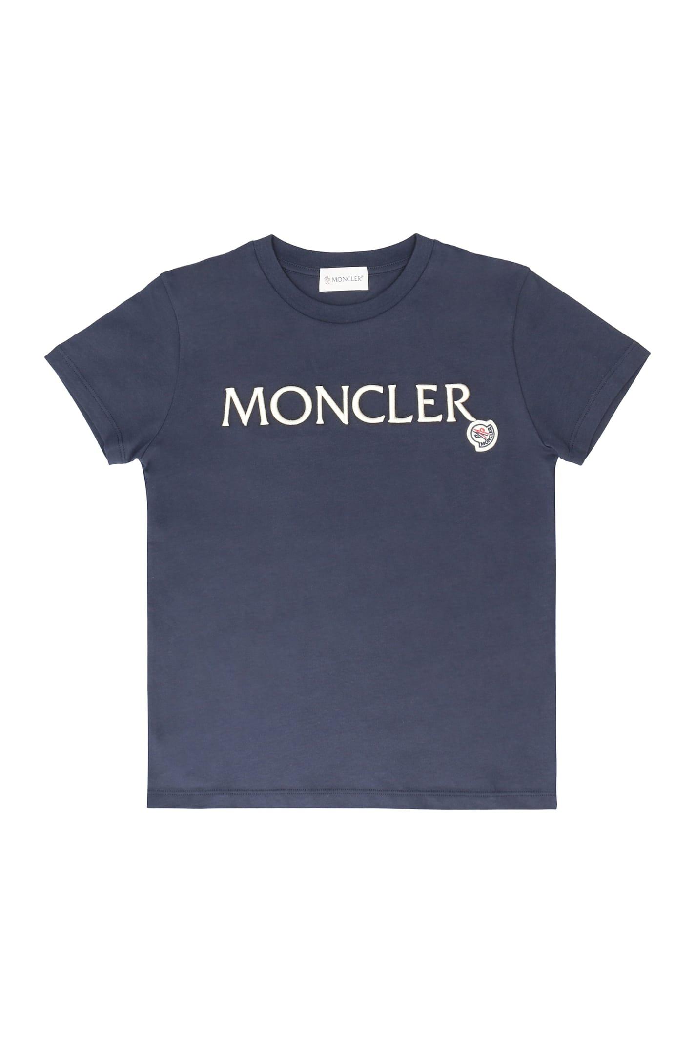 moncler cotton crew-neck t-shirt
