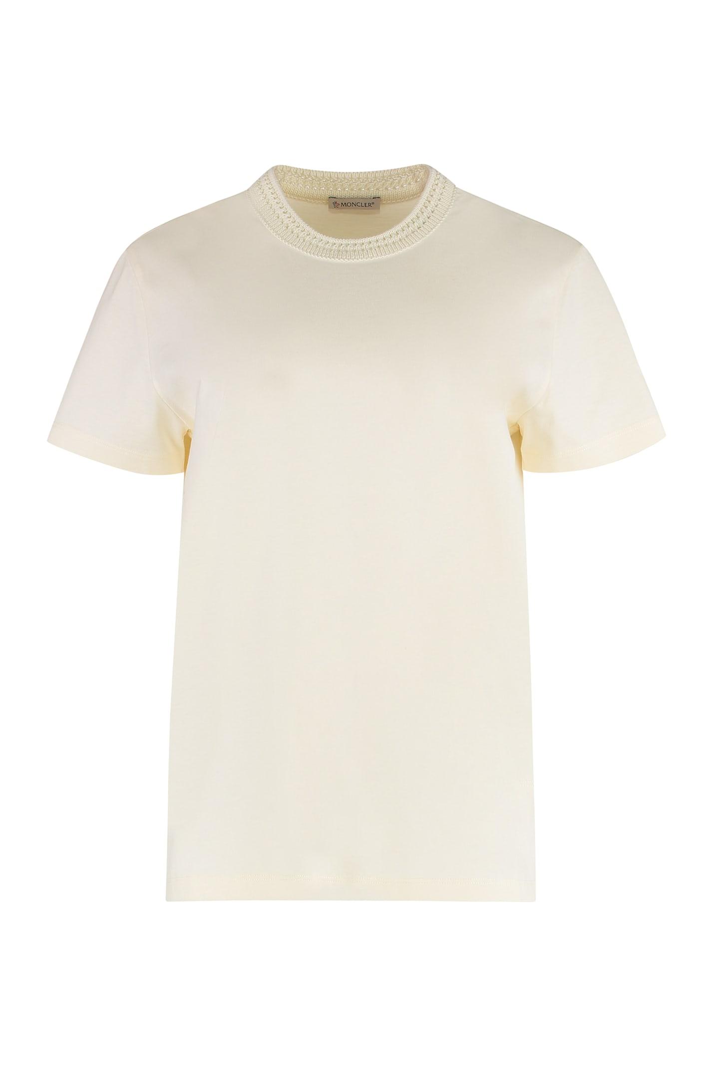 moncler cotton crew-neck t-shirt
