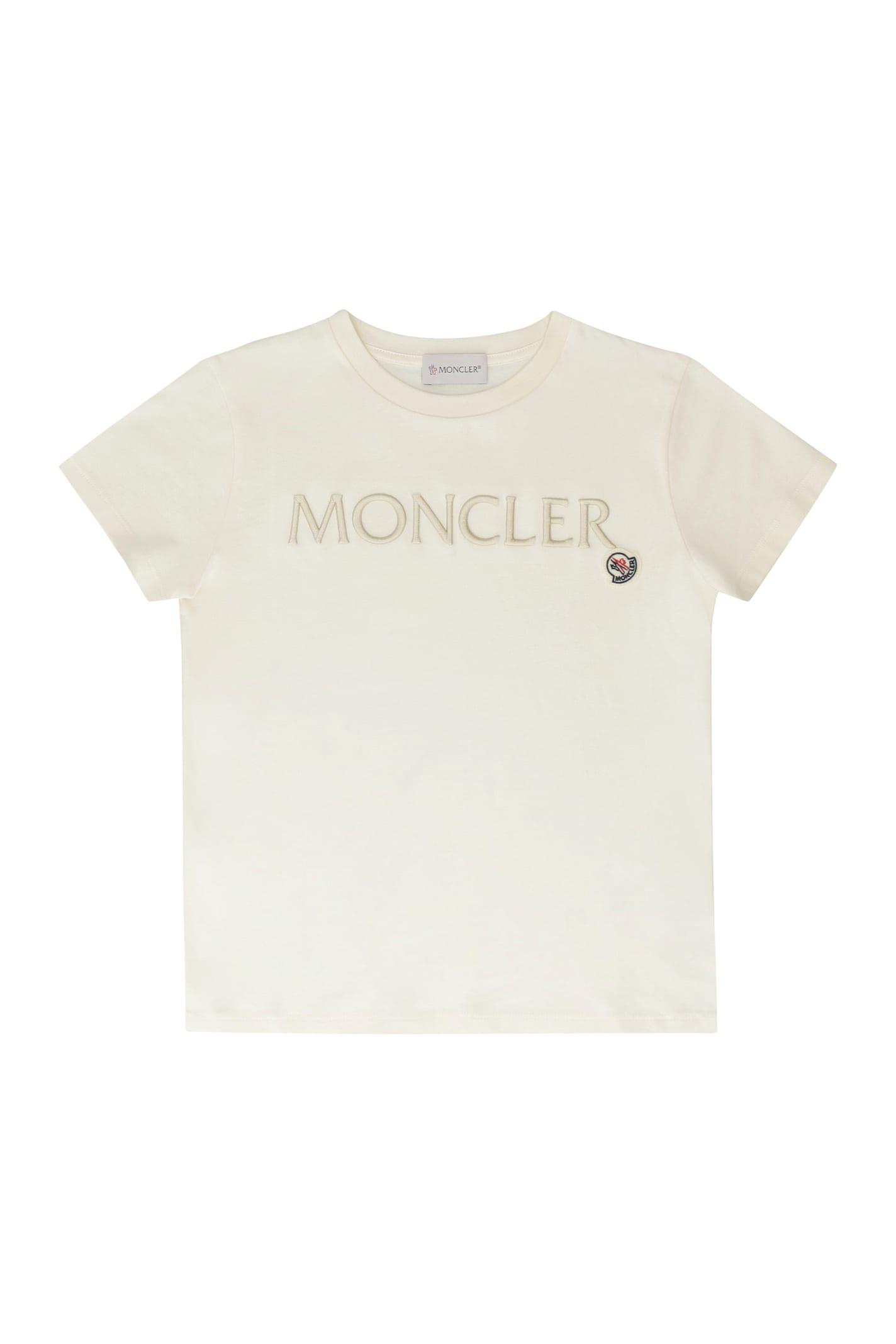 moncler cotton crew-neck t-shirt