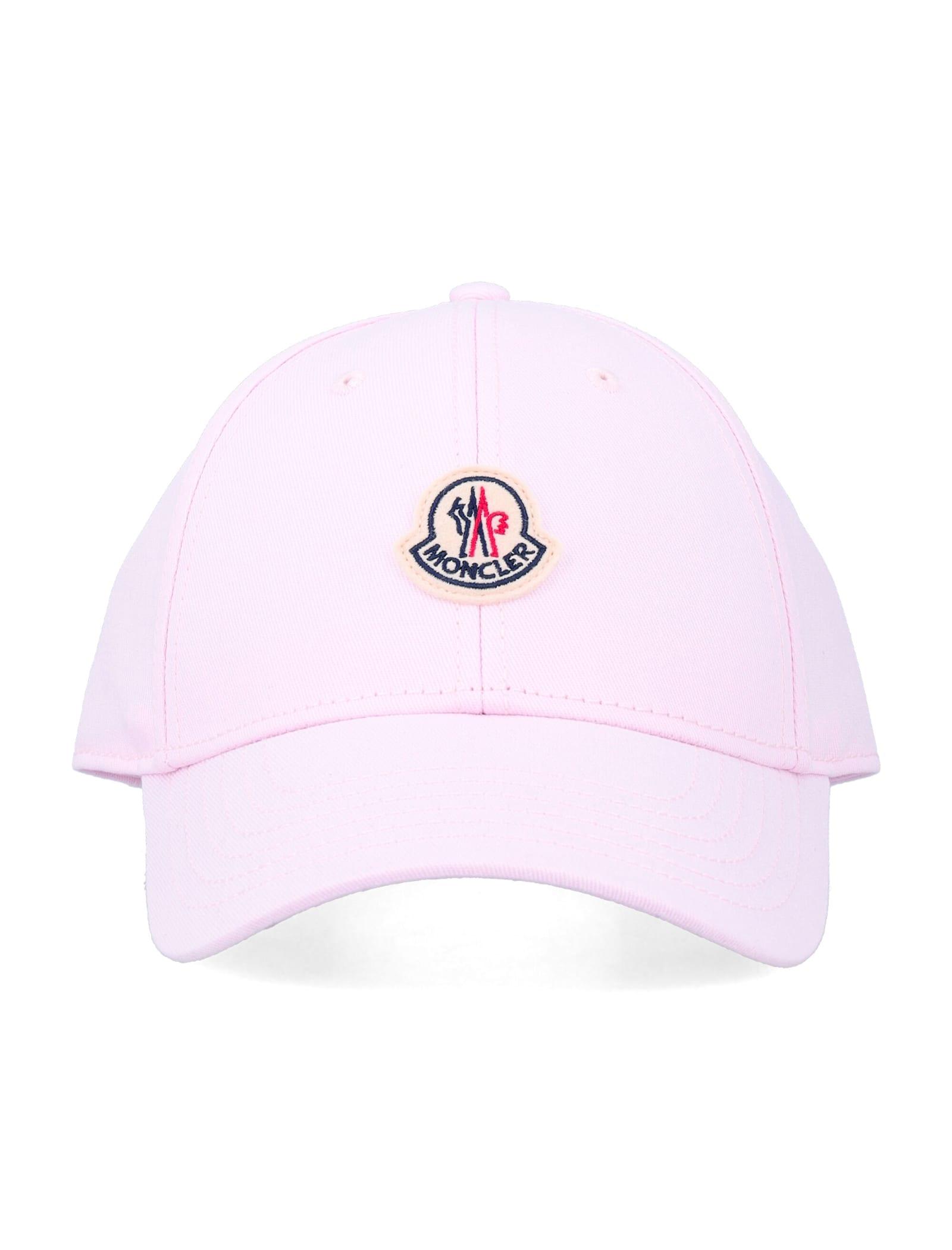 moncler cotton gabardine baseball cap
