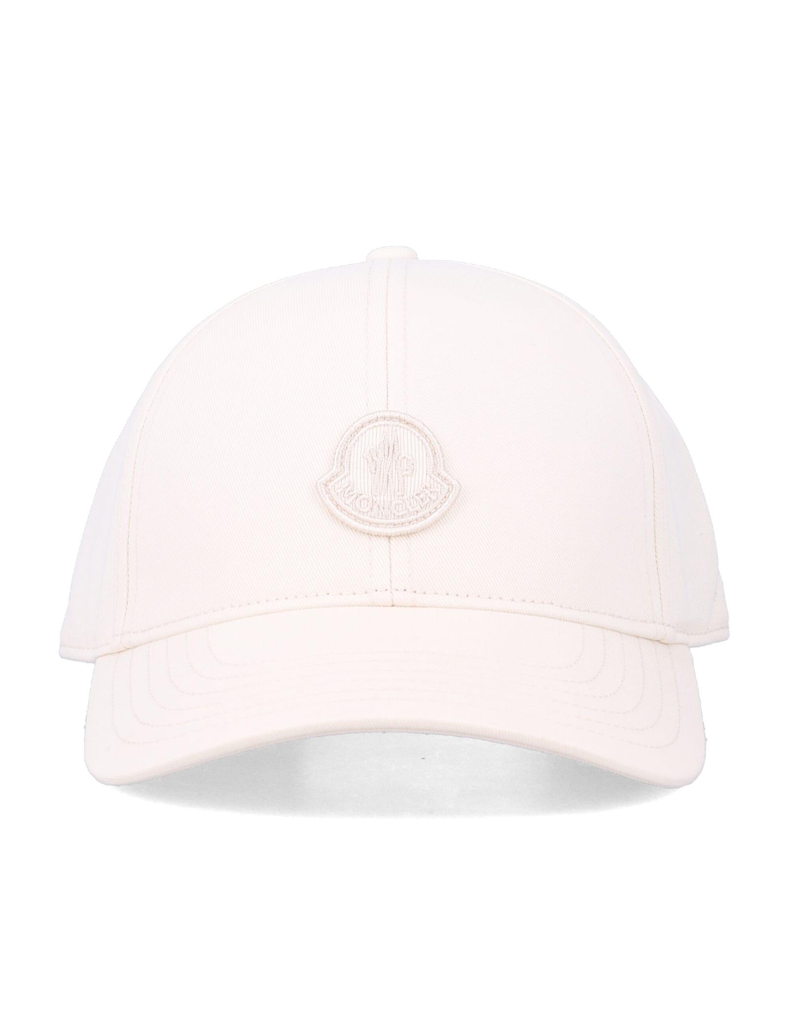moncler cotton gabardine baseball cap