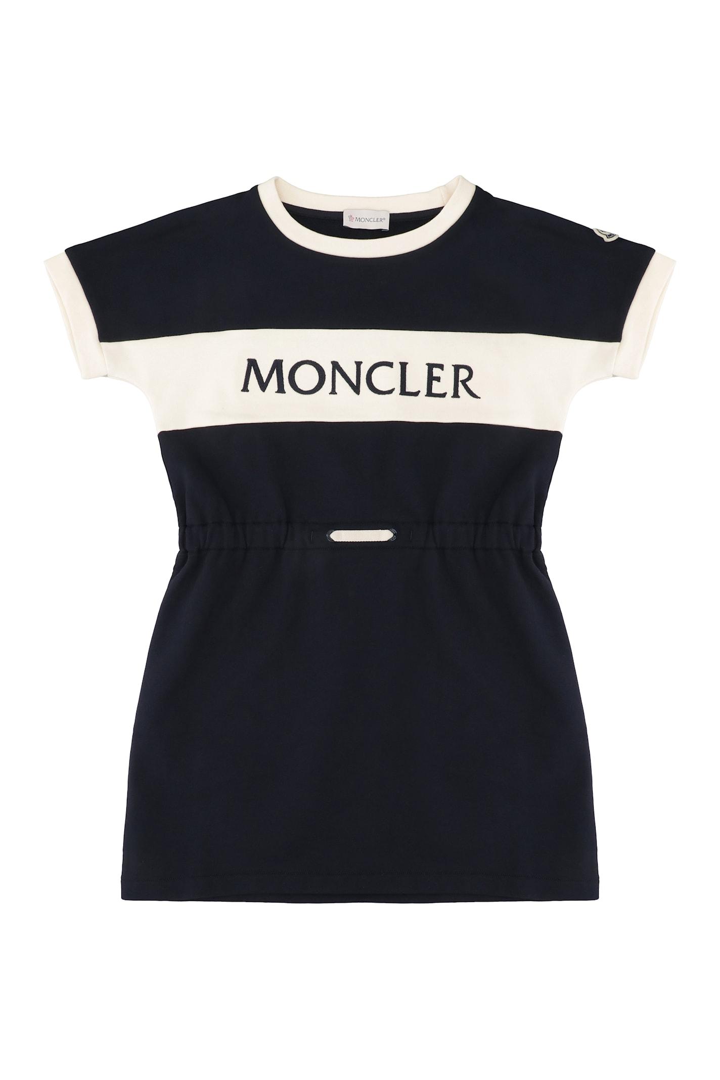 moncler cotton mini-dress