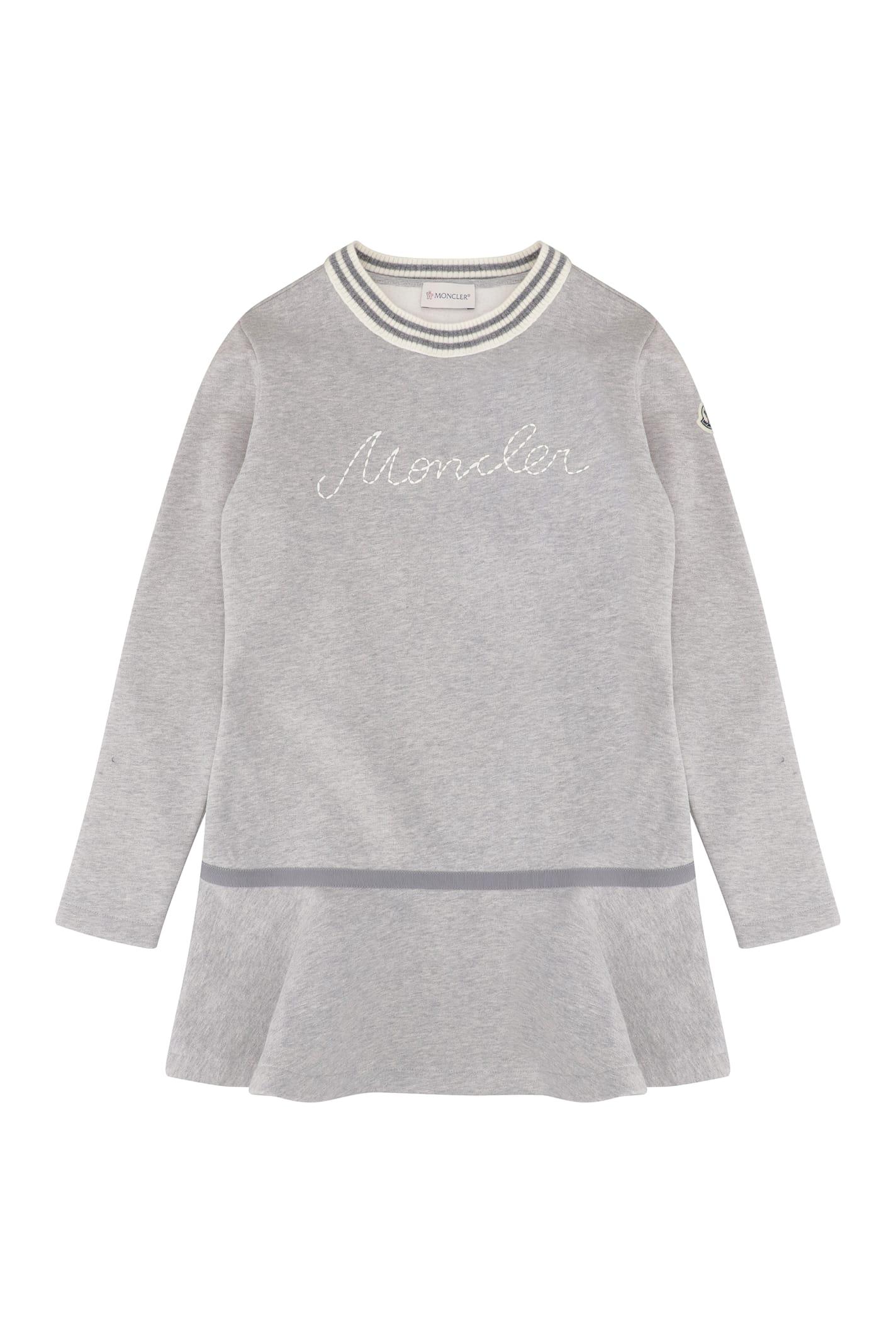 moncler cotton mini-dress