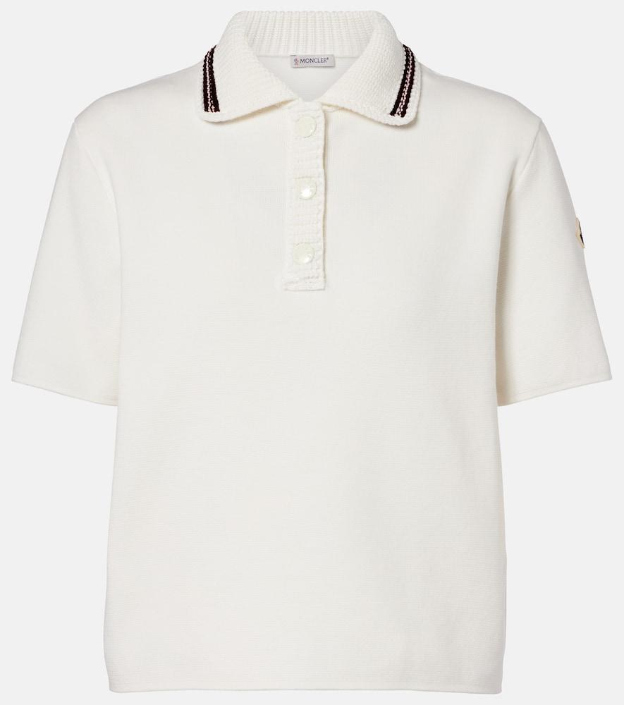 moncler cotton polo shirt