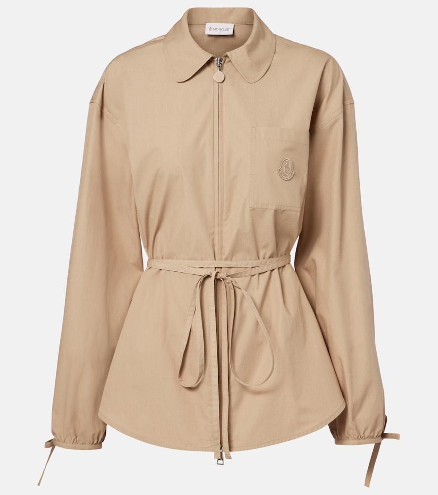 moncler cotton poplin shirt