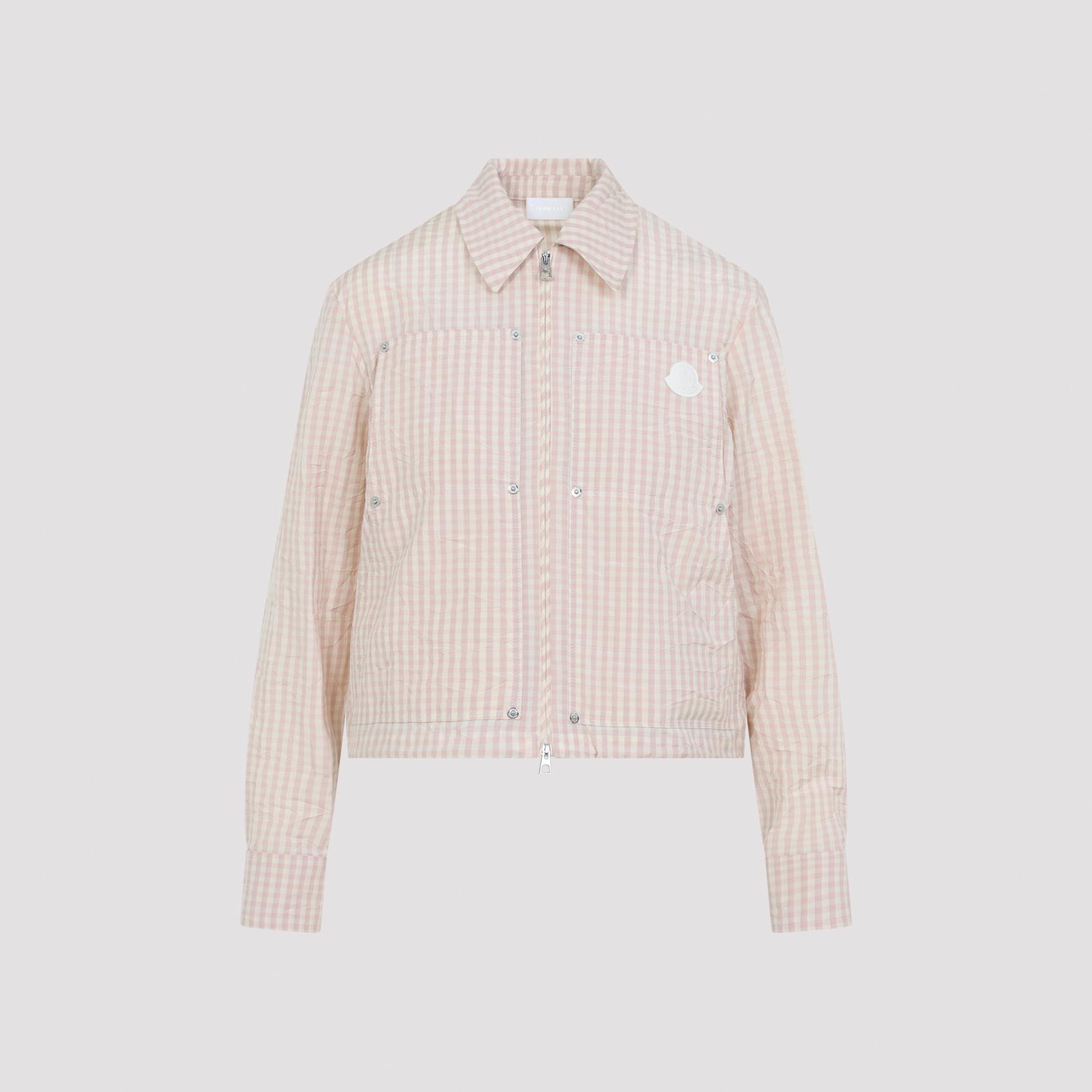 moncler cotton shirt pink & purple polyester - women