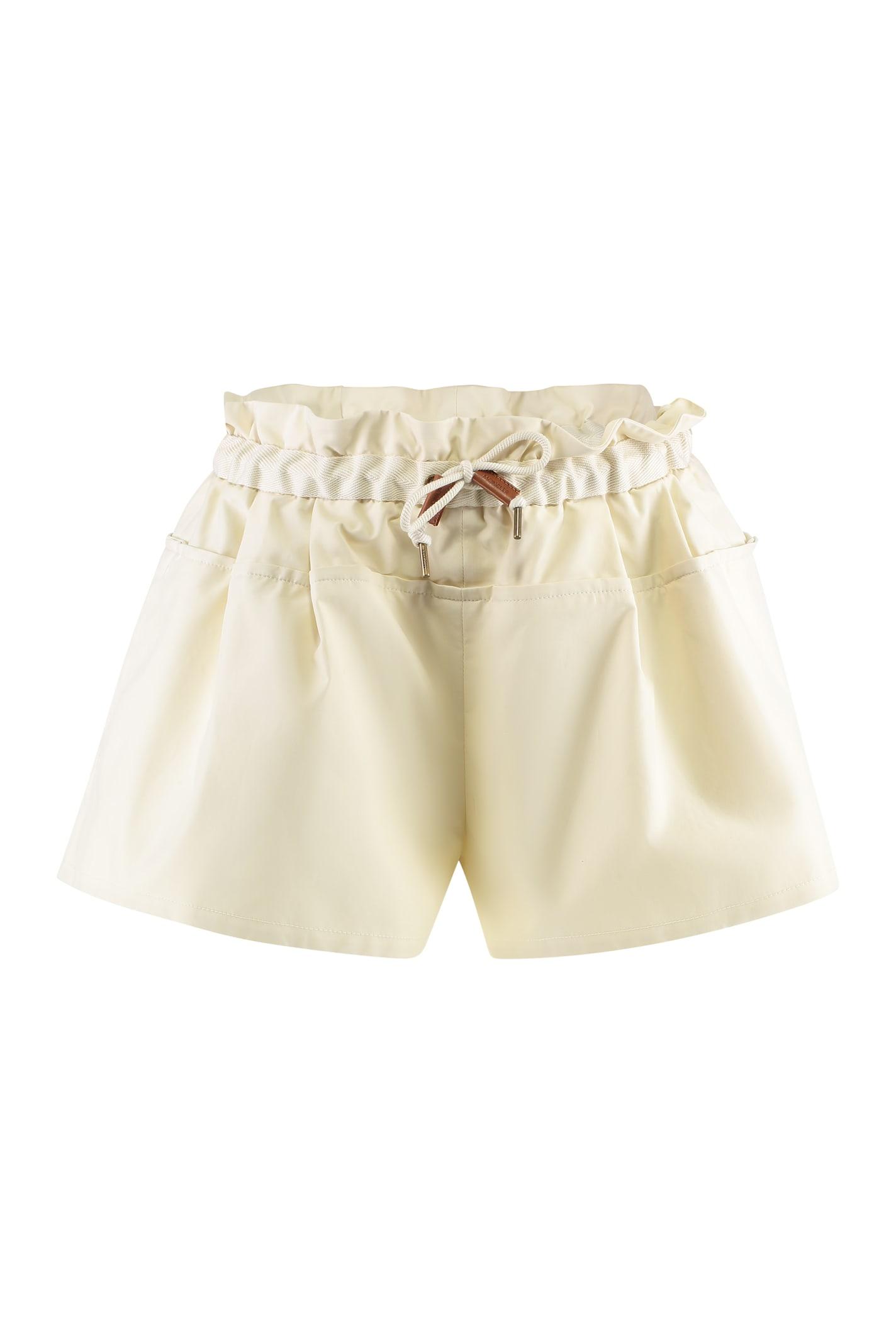 moncler cotton shorts