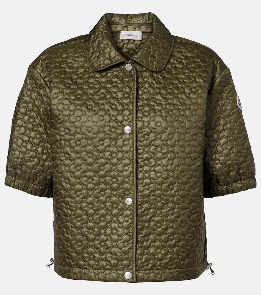 moncler cropped jacket