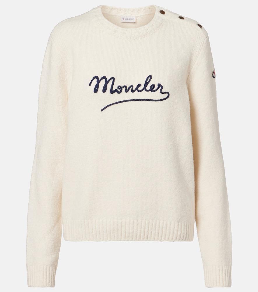 moncler embroidered logo cotton
