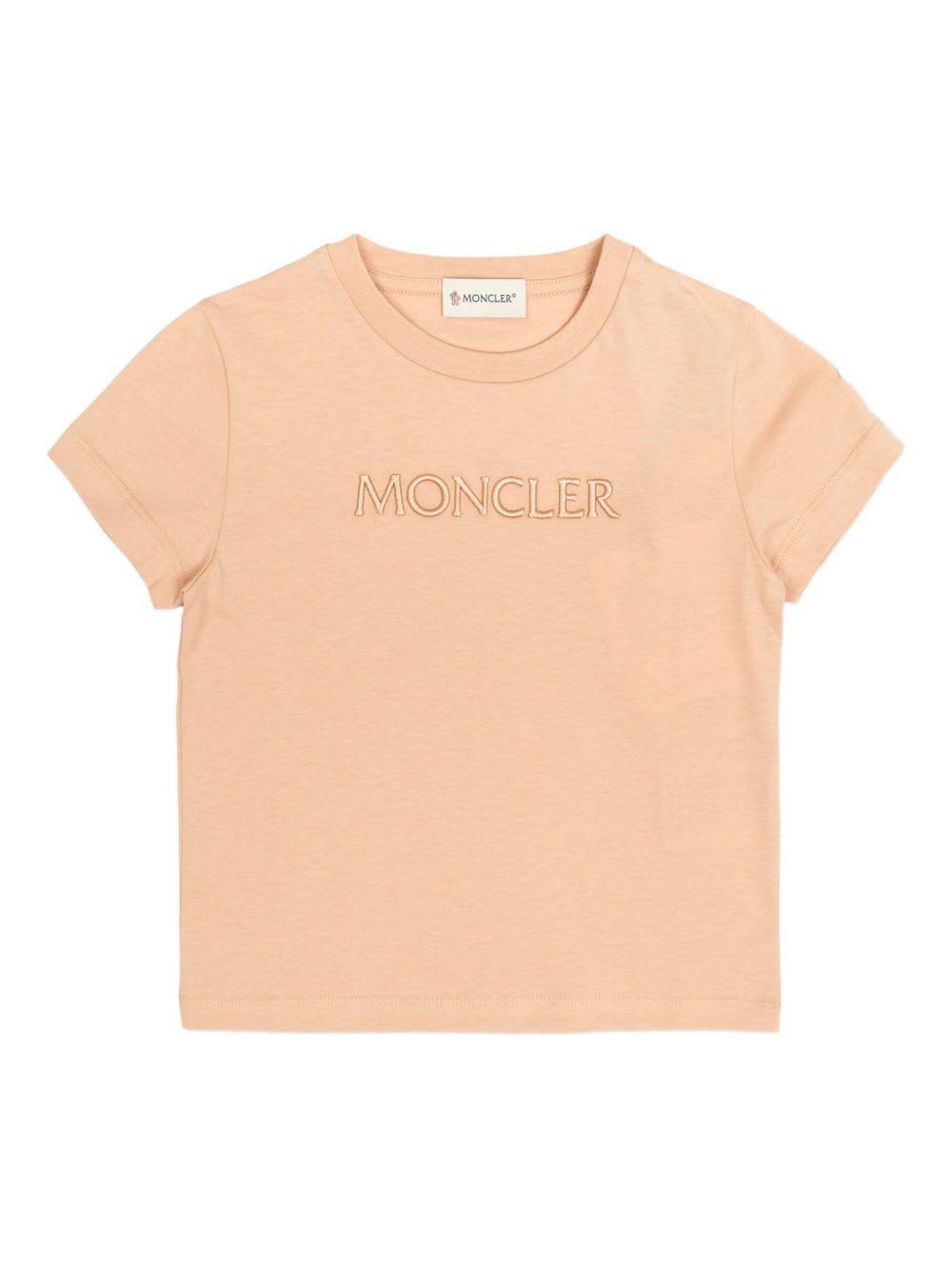 moncler enfant cotton t-shirt