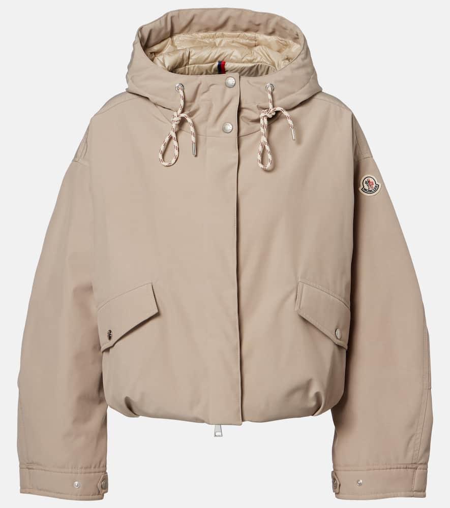 moncler eucalyptus cropped down jacket