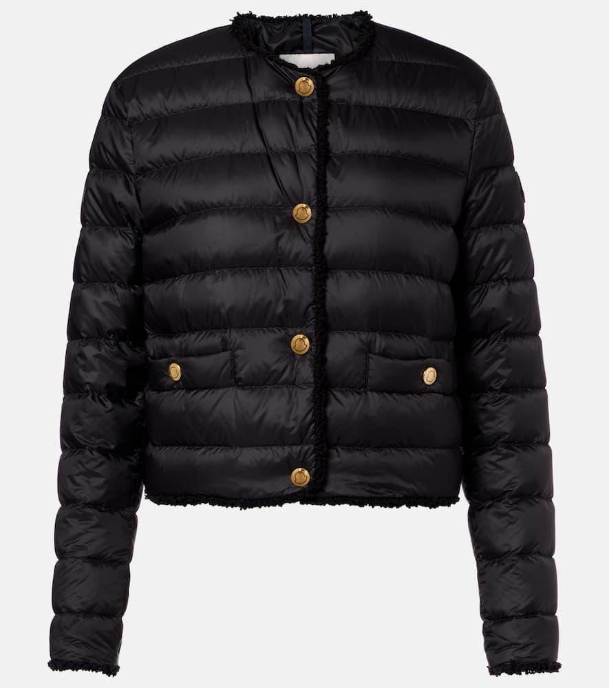 moncler fleurs quilted down jacket