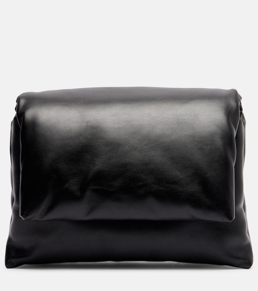 moncler genius + jil sander leather crossbody bag