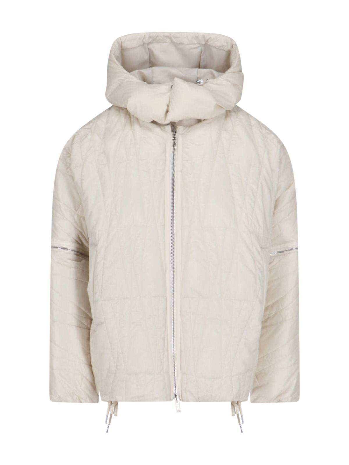 moncler genius jackets white polyester - women