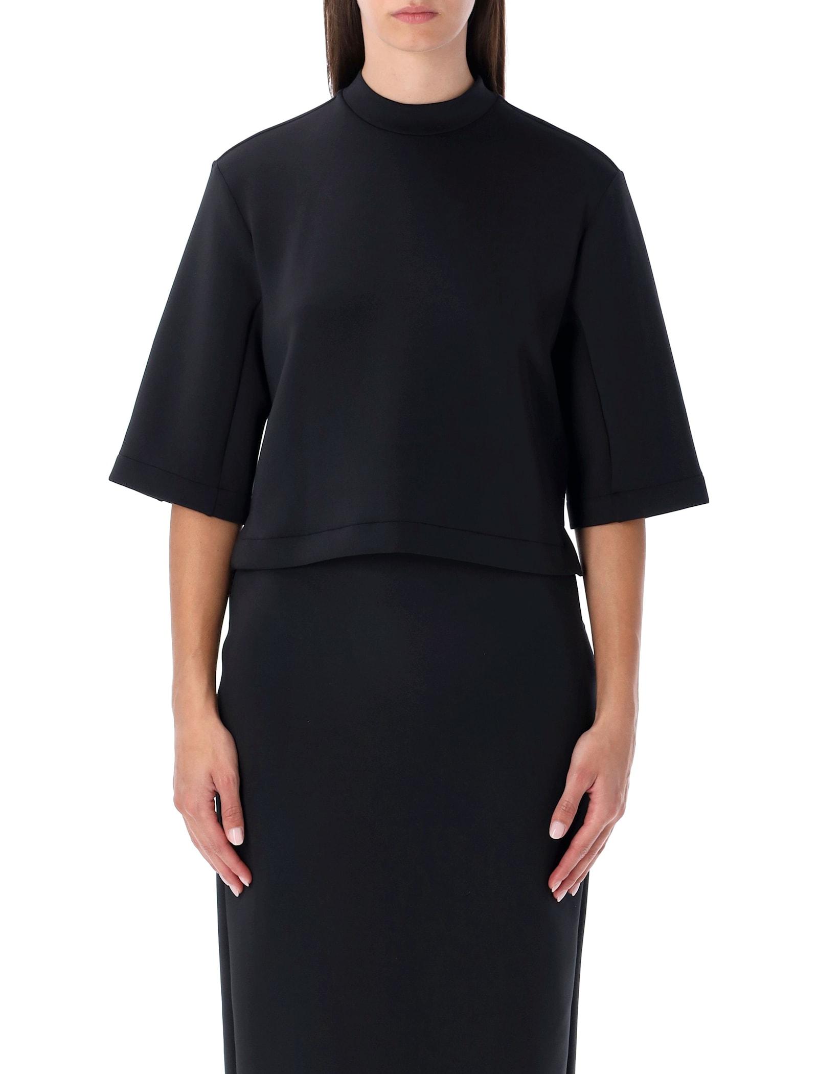 moncler genius moncler x edward enninful neoprene crew neck t-shirt