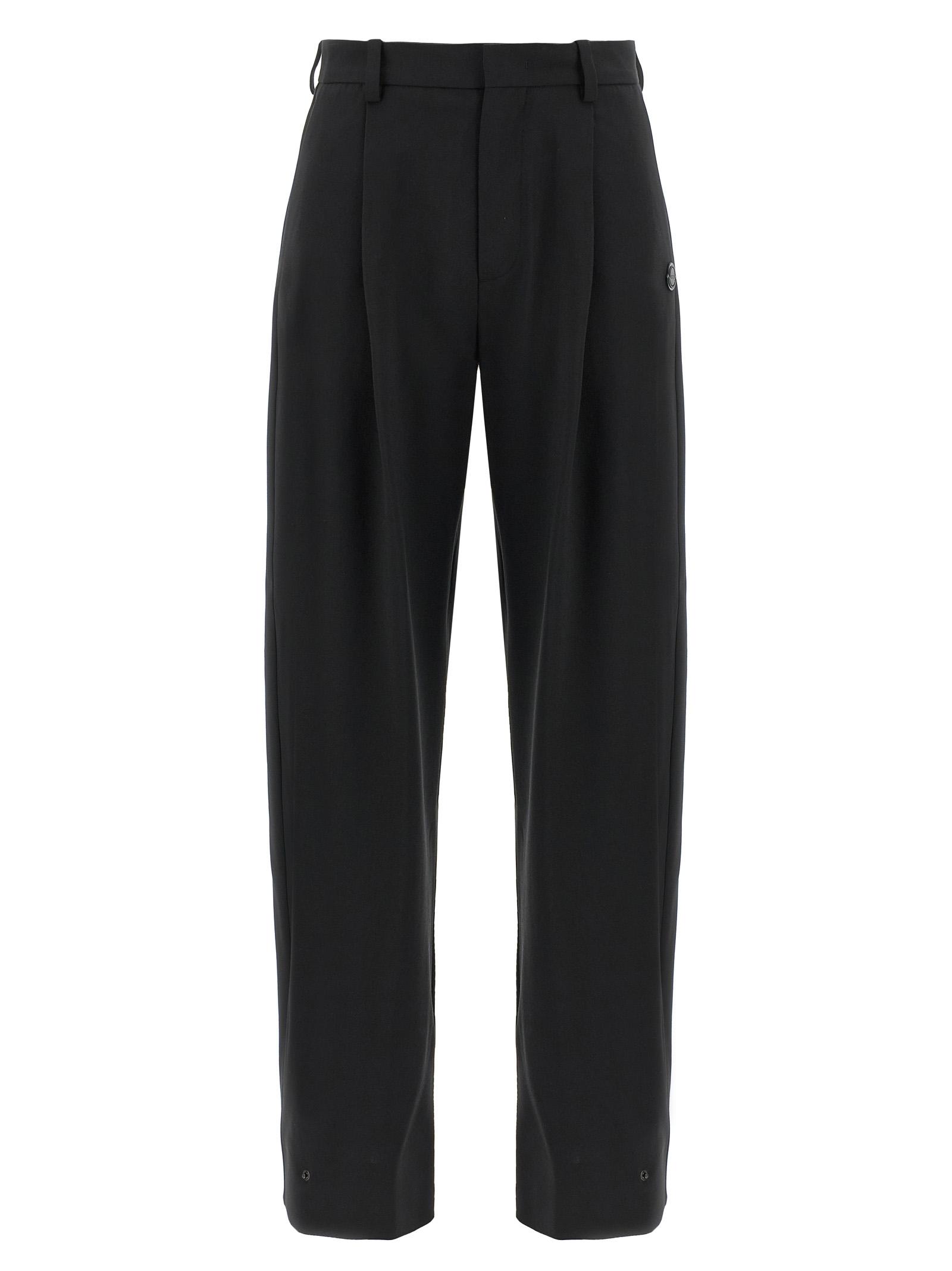 moncler genius moncler x edward enninful pants black - women