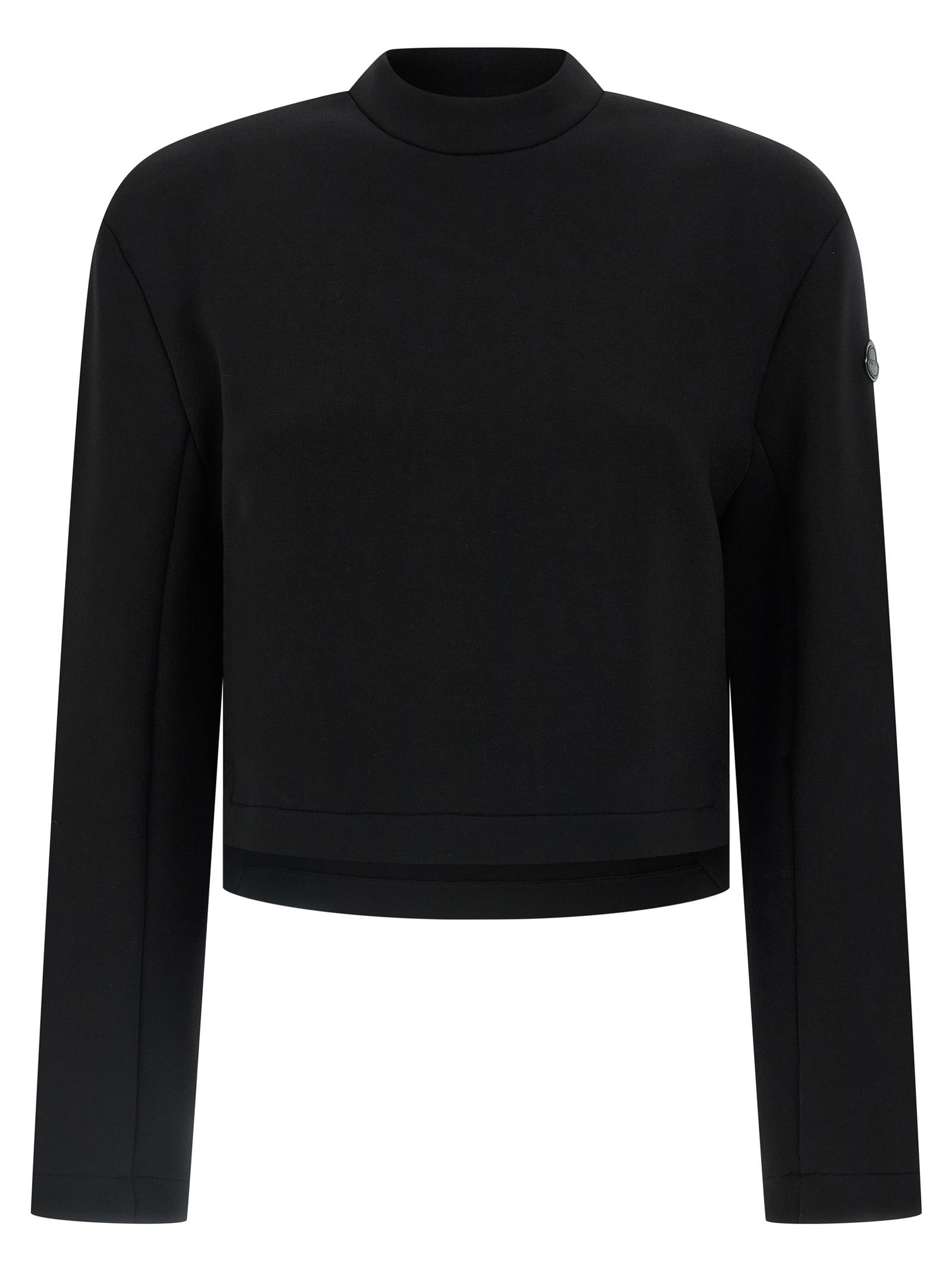 moncler genius moncler x edward enninful sweatshirt black viscose - women