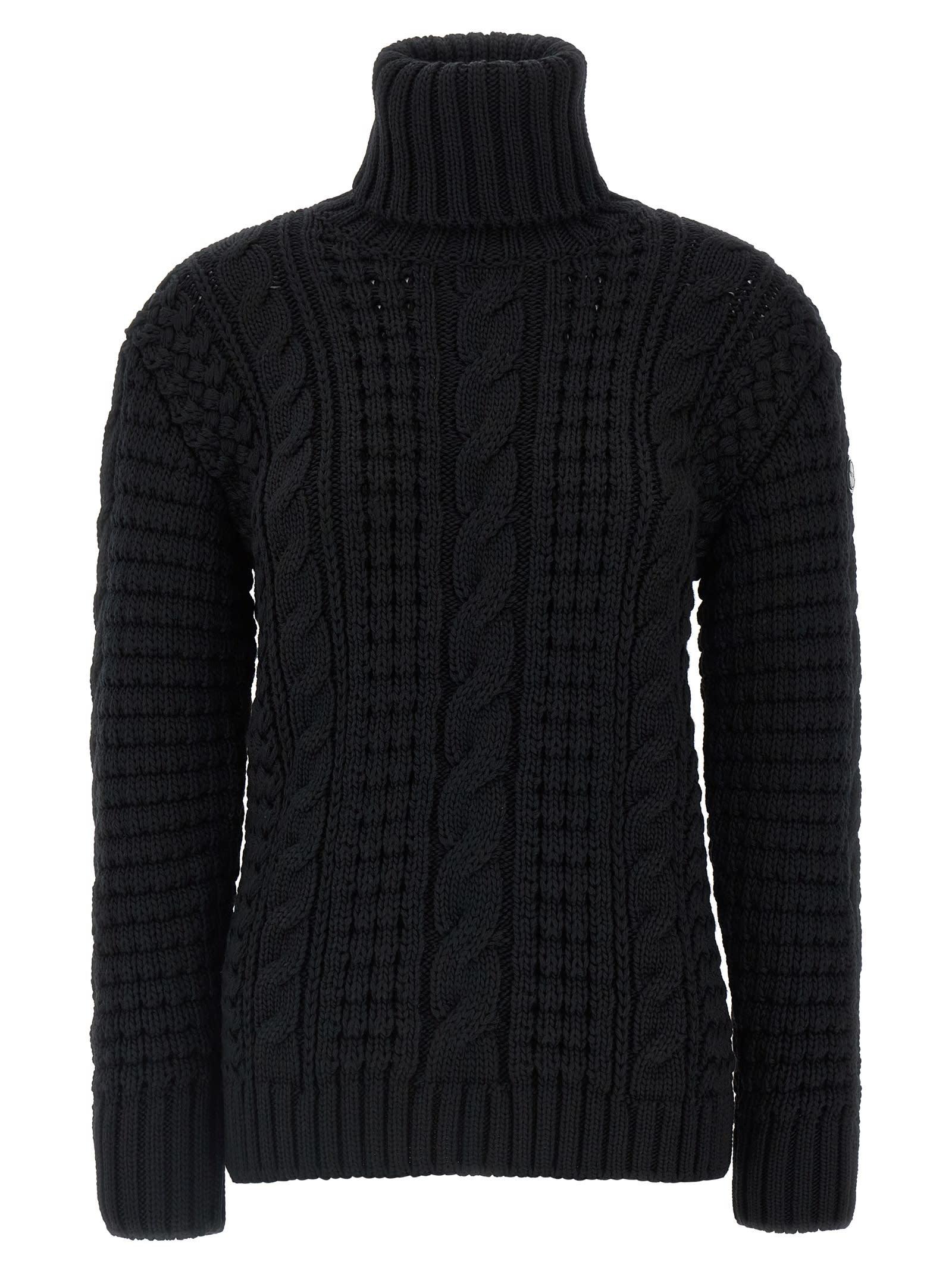 moncler genius moncler x edward enninful tricot turtleneck sweater