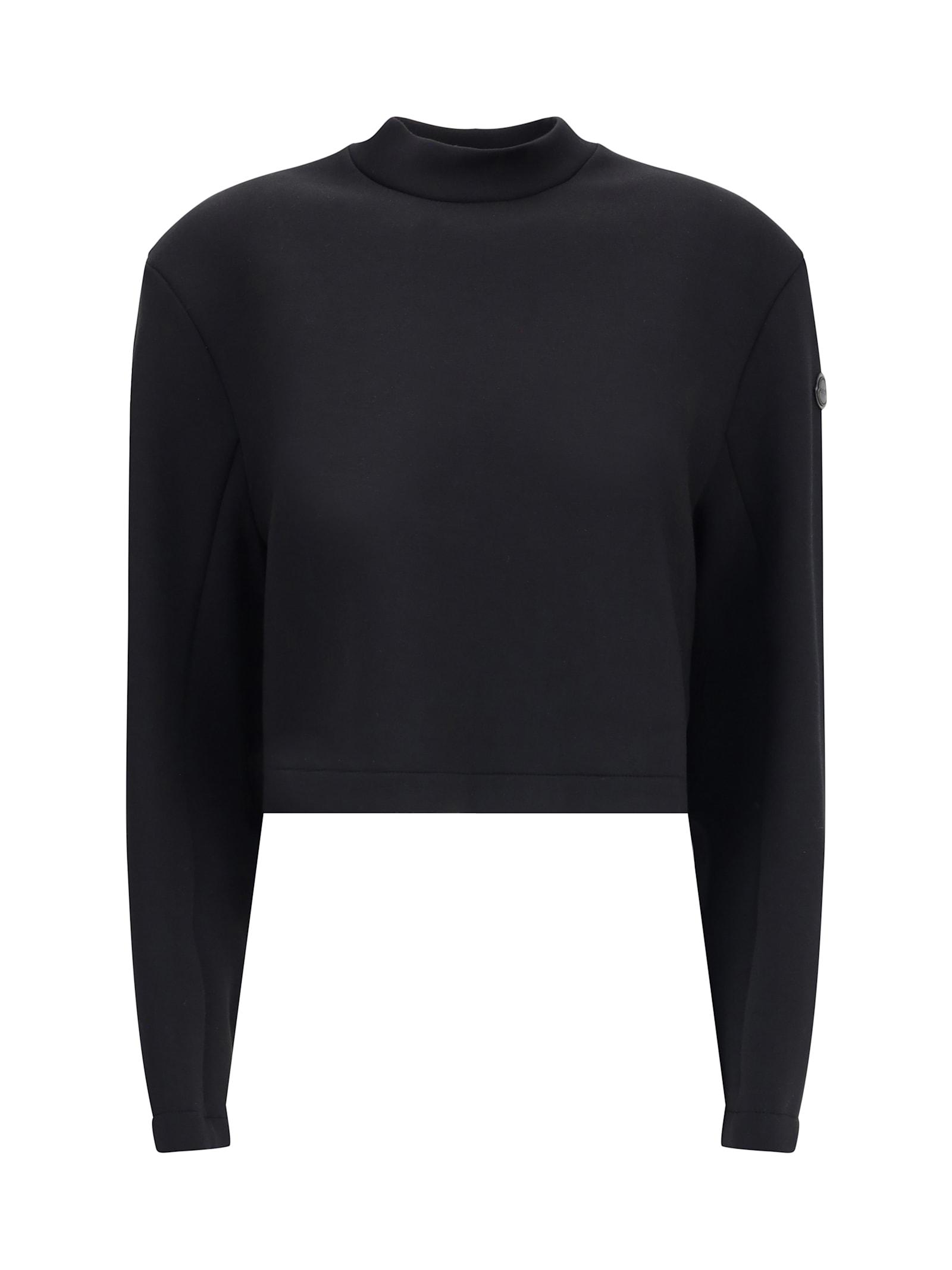 moncler genius sweatshirt by moncler x ee72 by edward enninful in viscose and neoprene