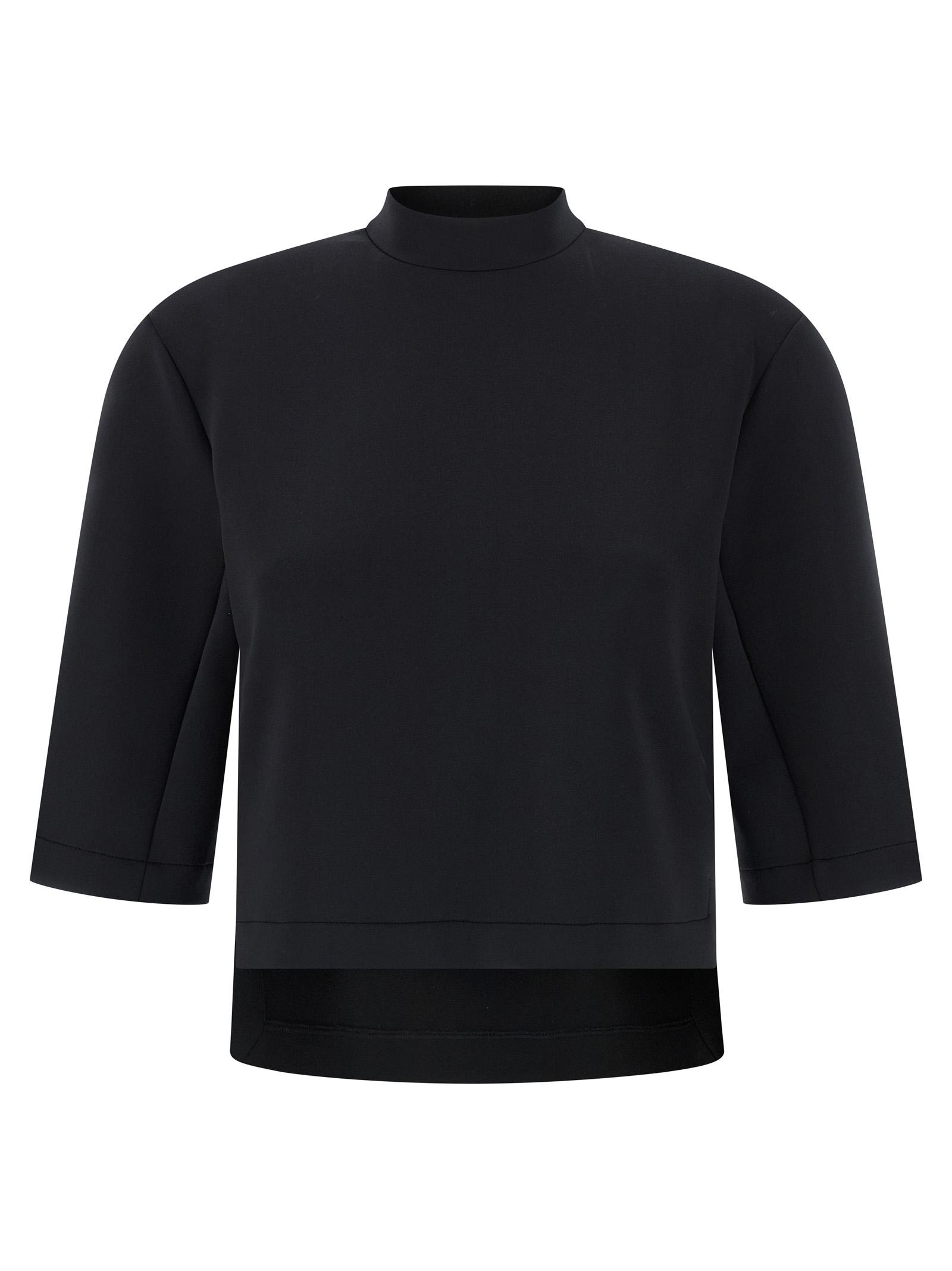 moncler genius top moncler x edward enninful black polyester tops - women