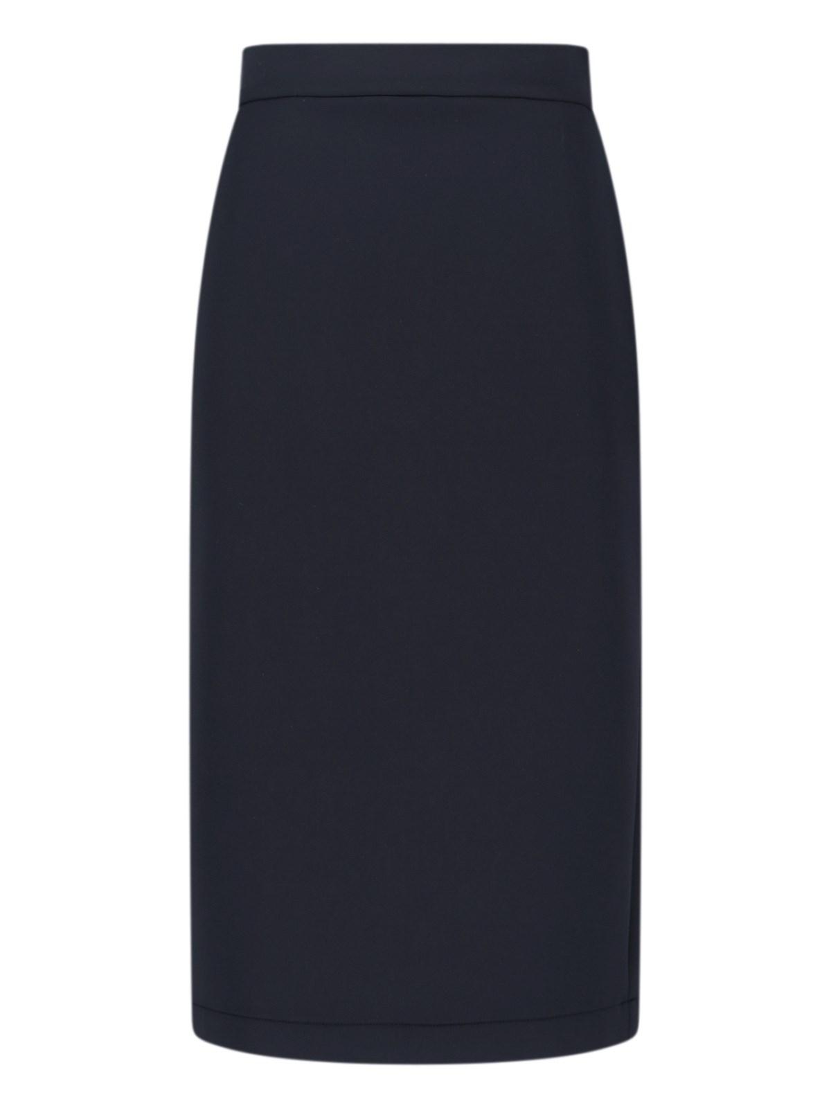 moncler genius x ee72 by edward enninful neoprene midi skirt