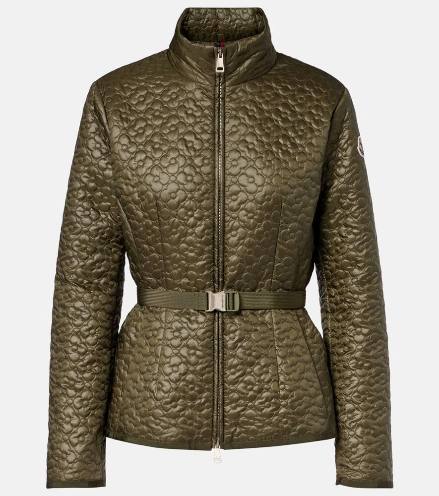 moncler geranium quilted down jacket