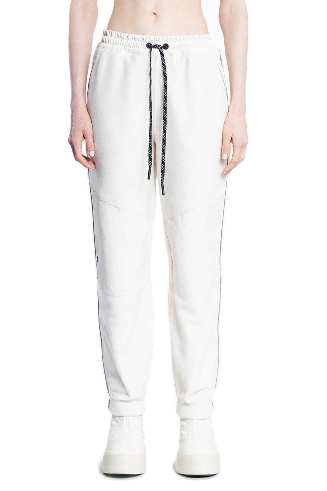 moncler grenoble apres ski panelled drawstring trousers