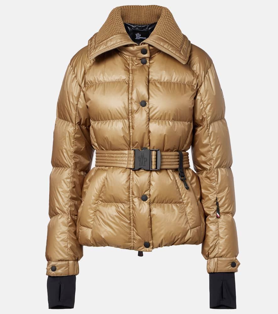 moncler grenoble bataillouse belted down ski jacket