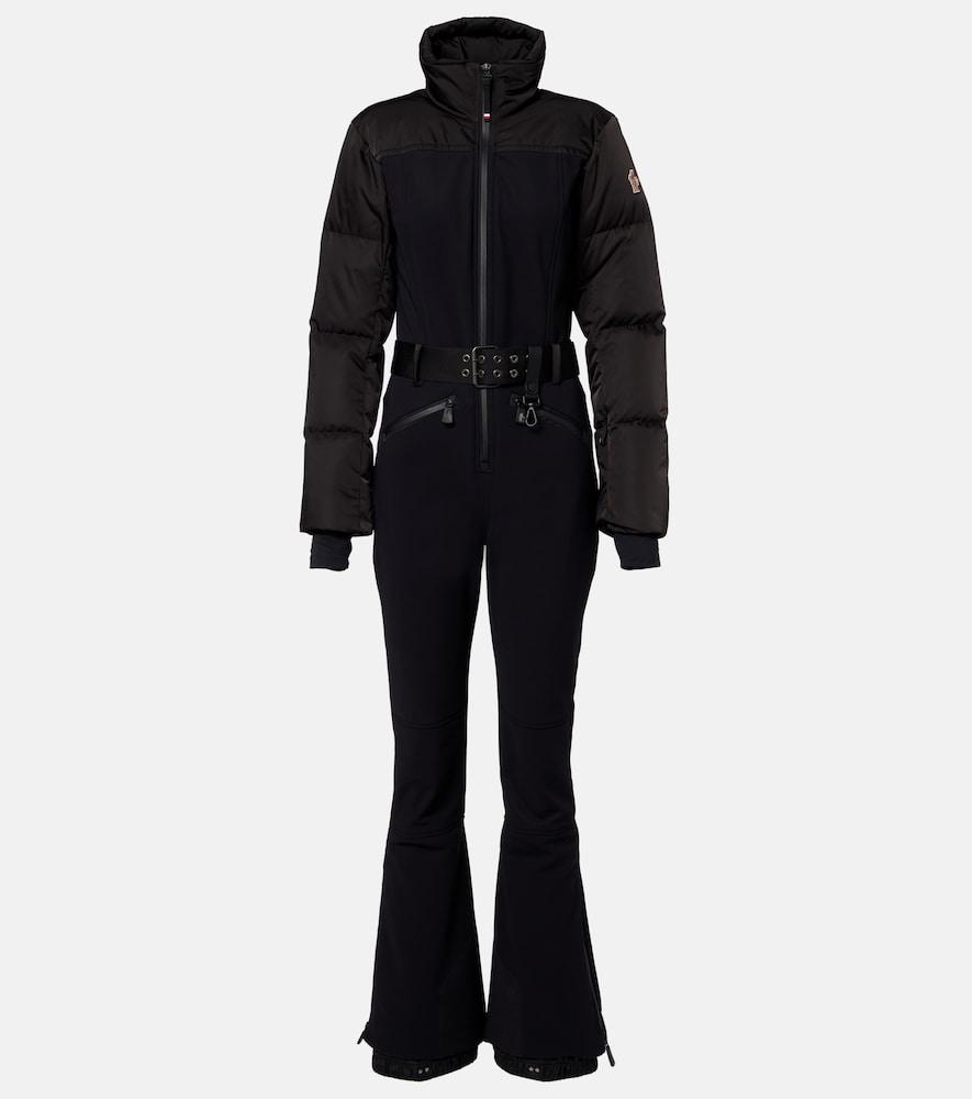 moncler grenoble belted down ski suit