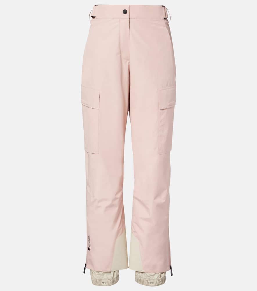 moncler grenoble belted flared ski pants