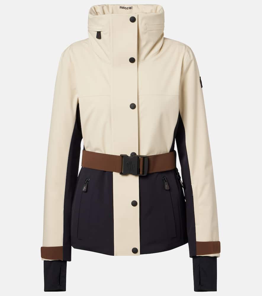 moncler grenoble belted ski jacket