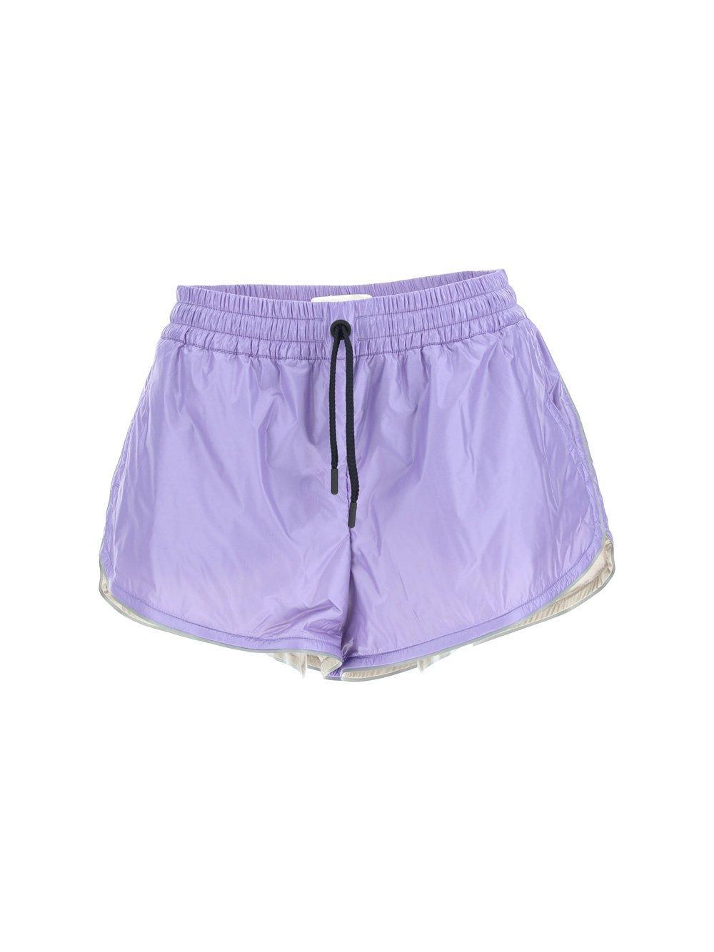 moncler grenoble drawstring shorts