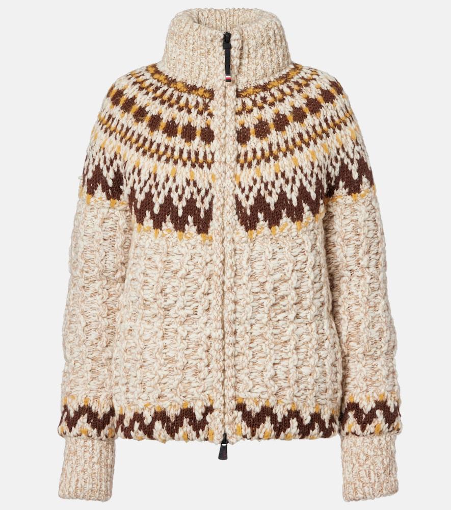 moncler grenoble girose jacquard wool