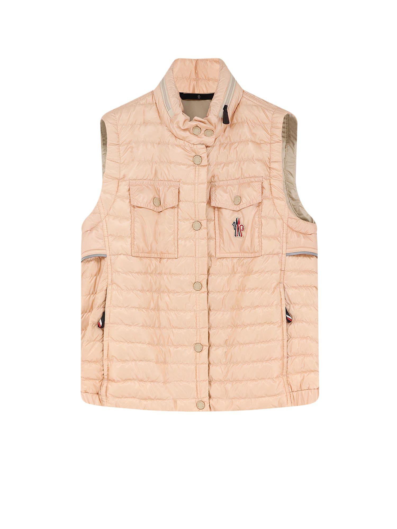 moncler grenoble gumiane sleeveless down jacket