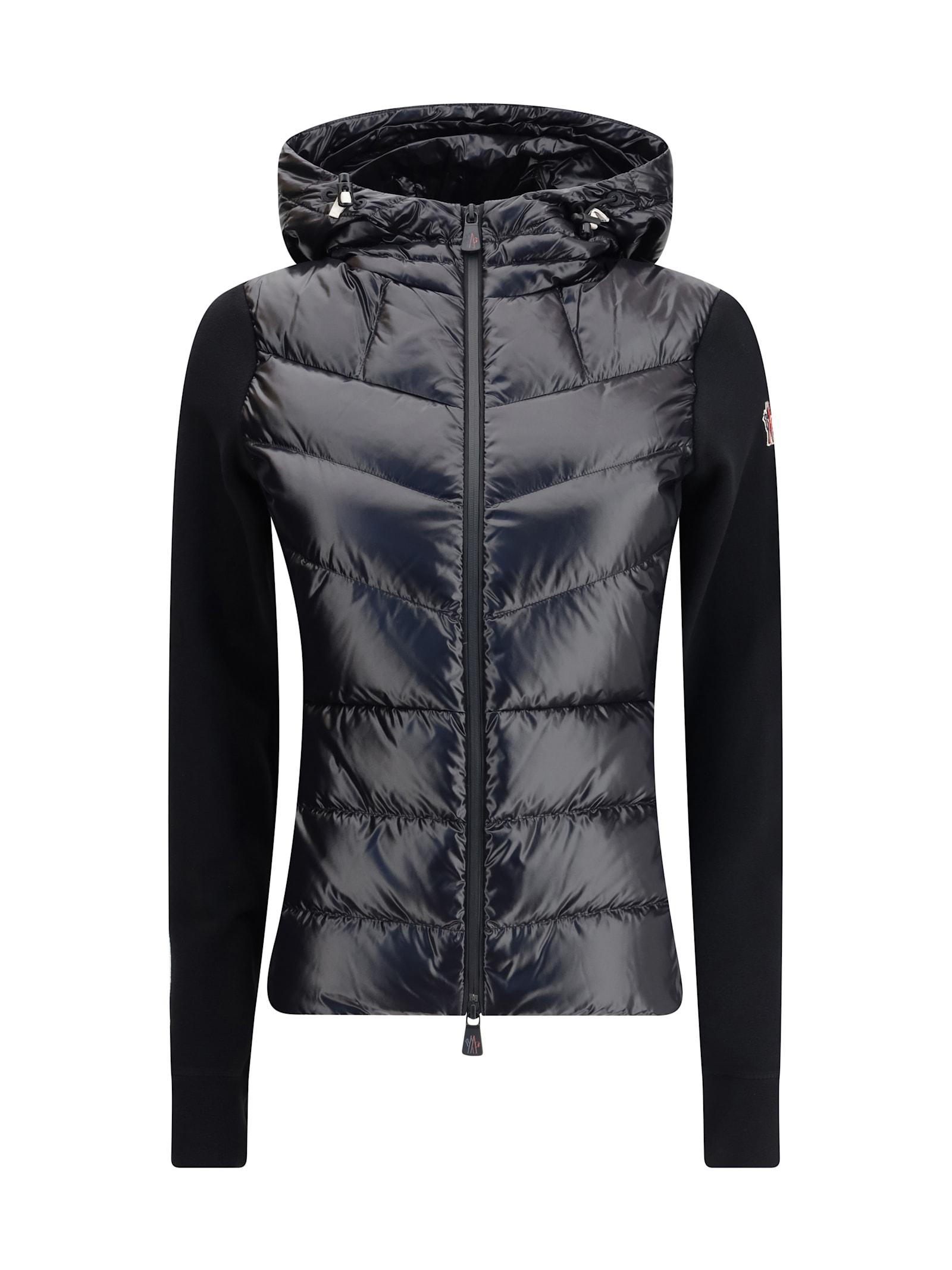 moncler grenoble jacket with sleeves in contrast
