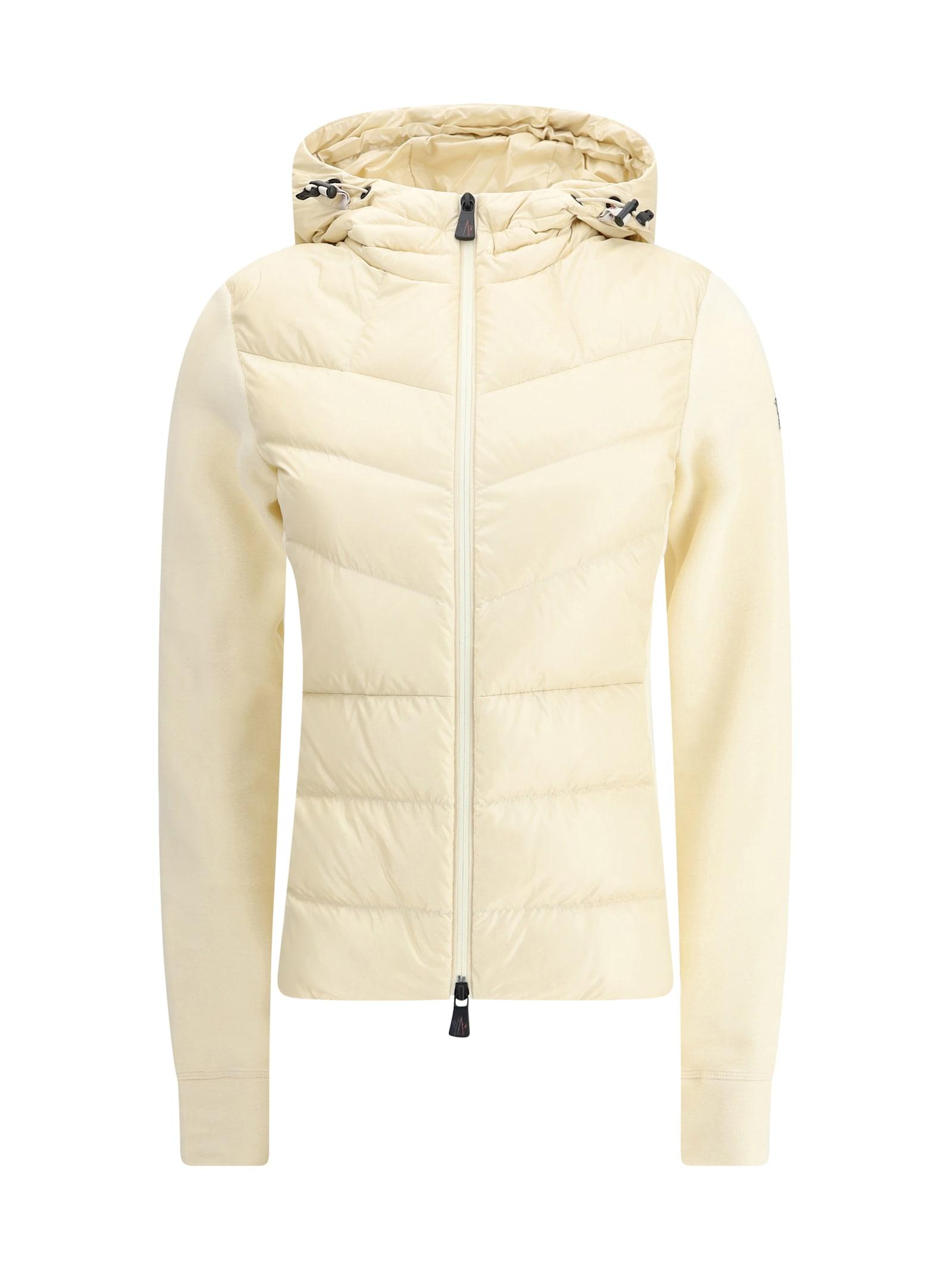 moncler grenoble jacket with sleeves in contrast