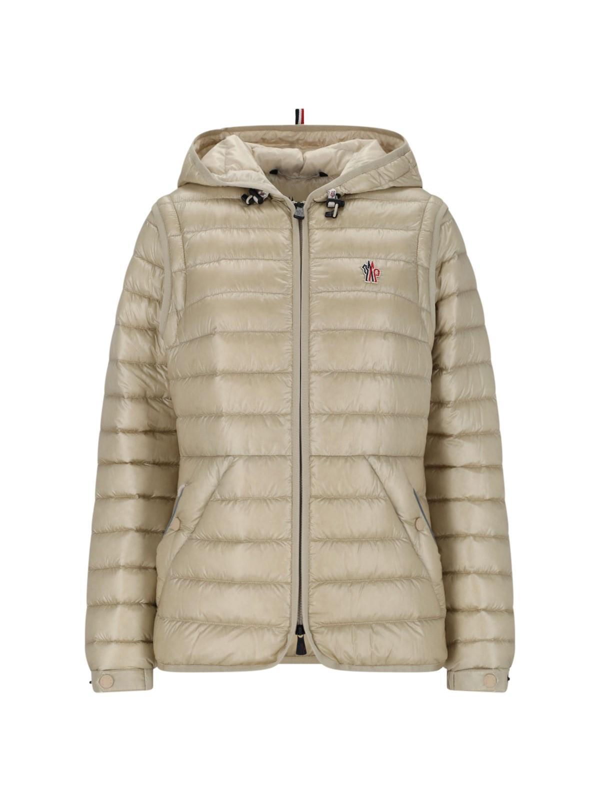 moncler grenoble karura 2-in-1 short down jacket