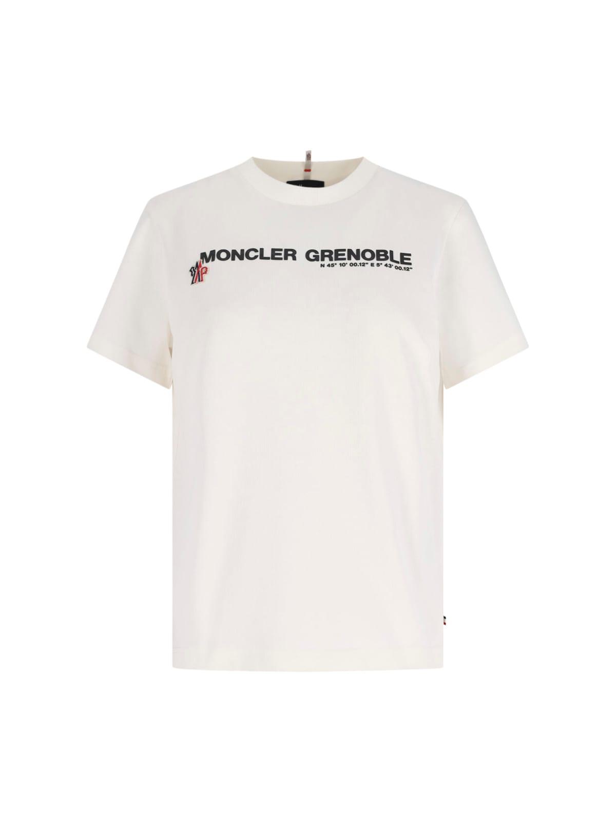 moncler grenoble logo t-shirt